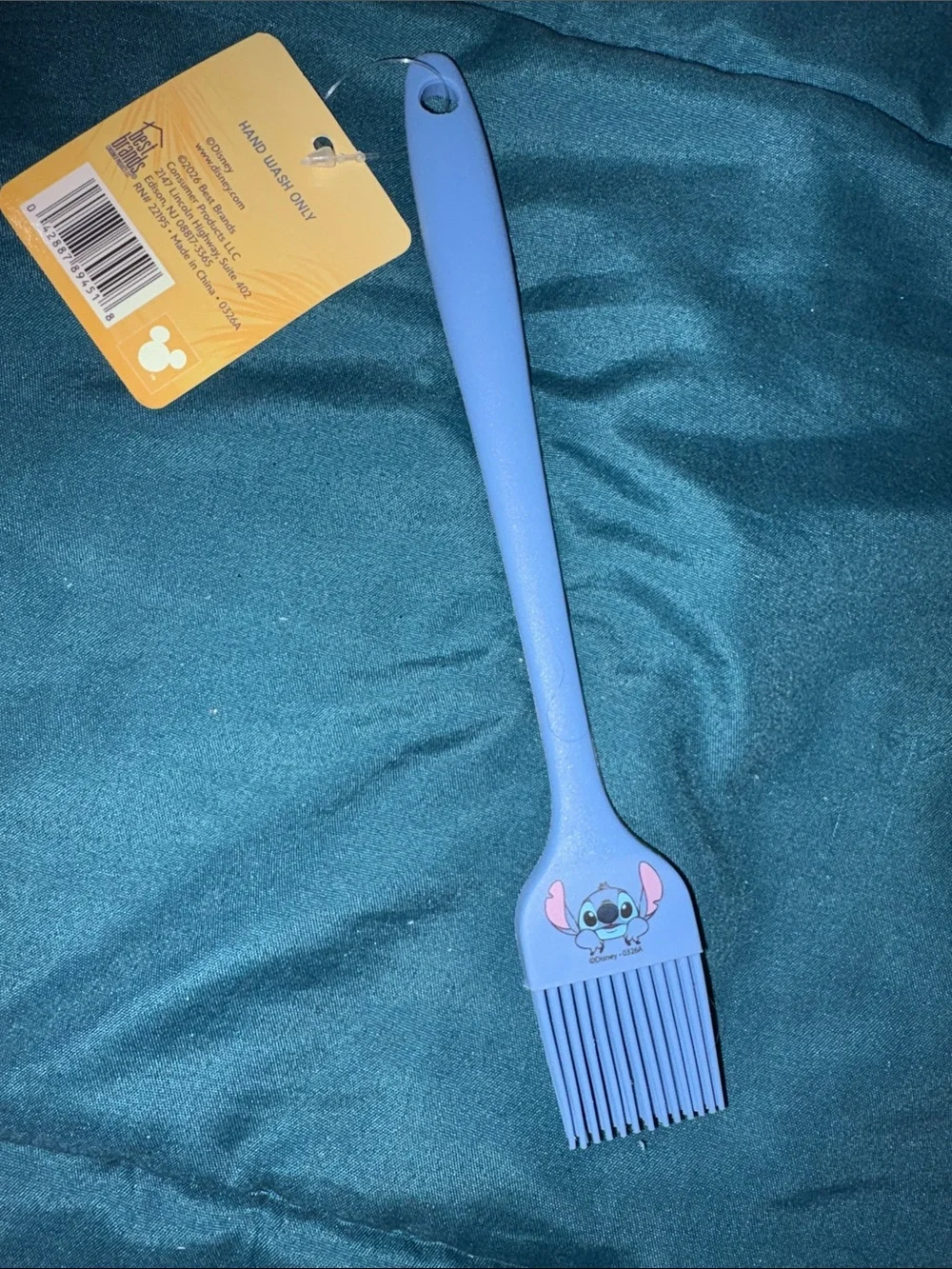4 Items - Disney Stitch Measuring Spoon Set, Egg Timer, Lint Roller, Basting Bru
